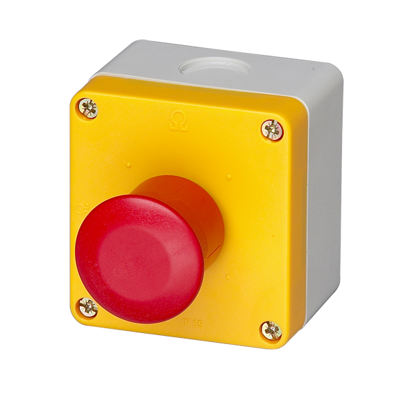 schéma bouton d'arrêt d'urgence