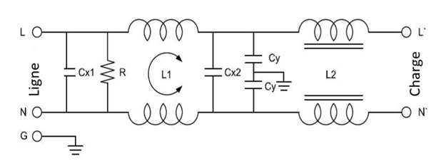 schema flitre anti harmonique