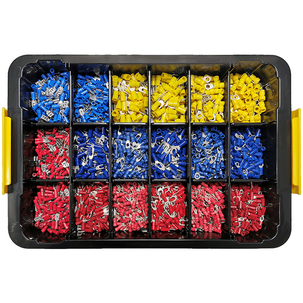 assortiment matériel de cablage