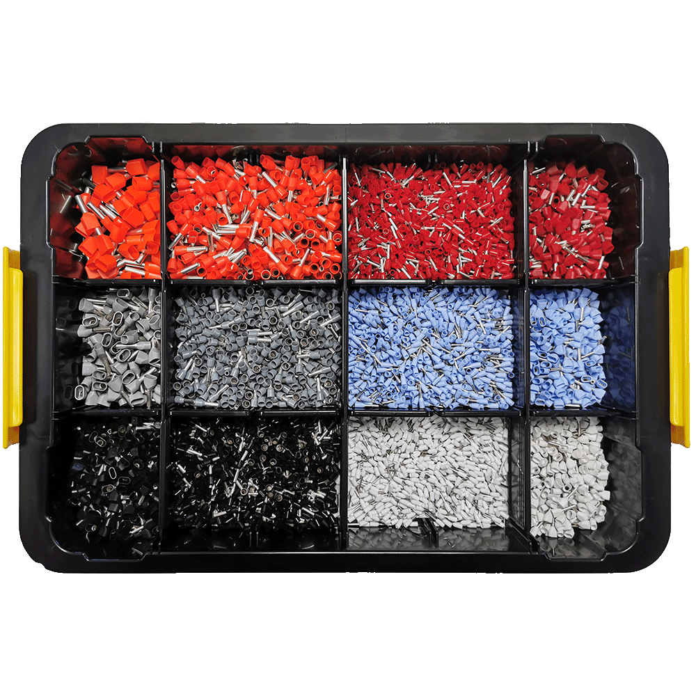 assortiment matériel de cablage